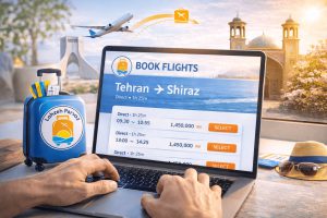خرید بلیط هواپیما تهران به شیراز